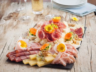 Fleisch / Käse Platte
